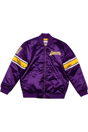 Mitchell & Ness Dikke satijnen jas Los Angeles Lakers