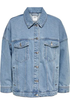 ONLY Spijkerjack voor dames onlsafe caroline oversize