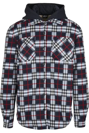 Urban classics Fleece jack met capuchon