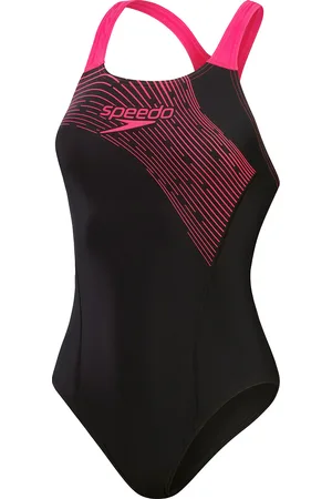 Speedo Dames zwempak uit 1 stuk Eco Medley Logo