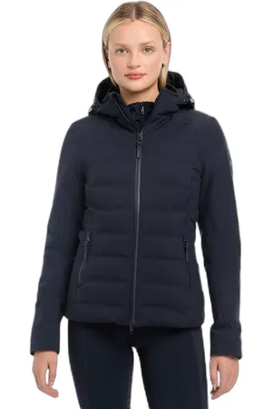 LeMieux Dames 3-in-1 waterdichte ruitjas met capuchon Brooke