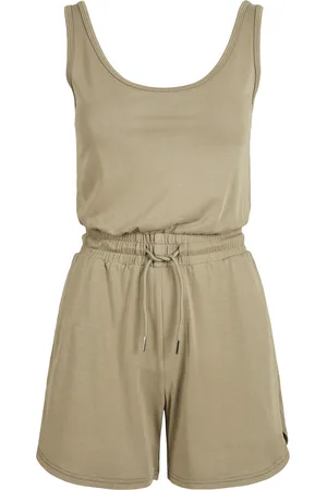 Urban classics Jumpsuit zonder mouwen voor dames modal