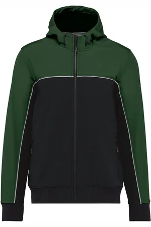 WK. Designed To Work Gewatteerde hoodie met rits Softshell Bionic-Finish Eco