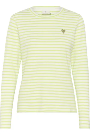Kaffe Dames-T-shirt met lange mouwen Liddy