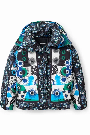 Desigual Gewatteerd patchwork jack