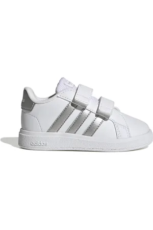adidas Kinder sportschoenen met klittenband groot kort