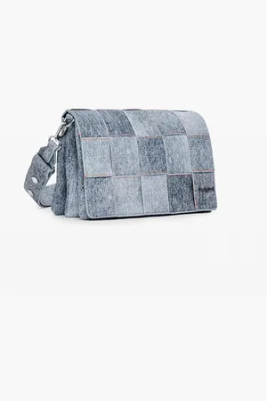 Desigual Schoudertas voor vrouwen Yoko Pu Denim Dortmund Flap