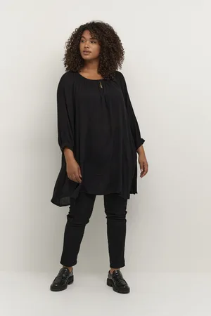 Kaffe Tunic met 3/4 mouwen voor dames Ami