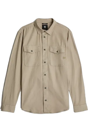 G-Star Shirt met lange mouwen Marine Slim