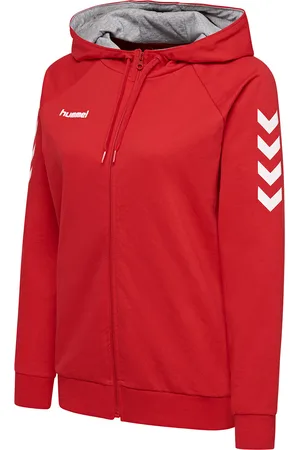 Hummel Dames hoodie met rits hmlGO cotton