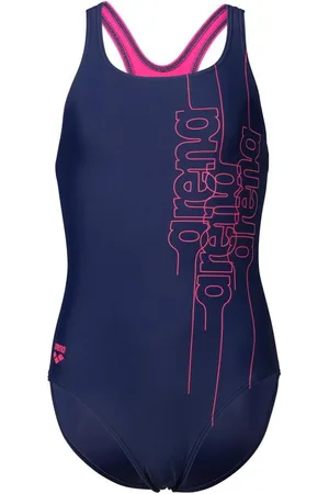Arena 1-delig meisjes zwempak Pro Back Graphic L