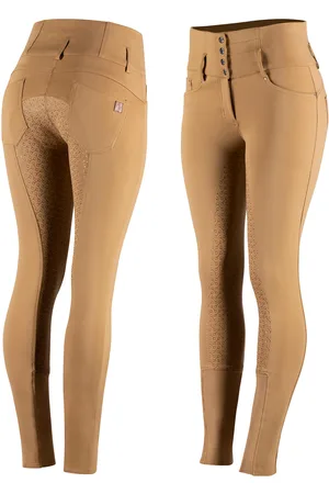 Horze Dames rijbroek met volledige grip en hoge taille Tara