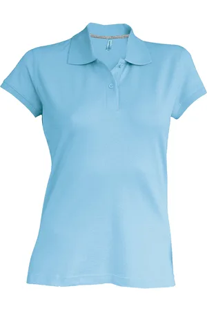 Kariban Korte mouw vrouwen polo