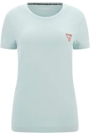 Guess Dames-T-shirt met ronde hals Mini Triangle
