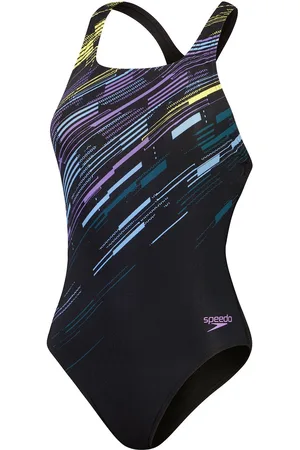Speedo Dames zwempak uit 1 stuk Eco+m Dig Print Medalist