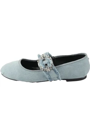 Buffalo Dames muiltjes Daphne Glam - Vegan Denim