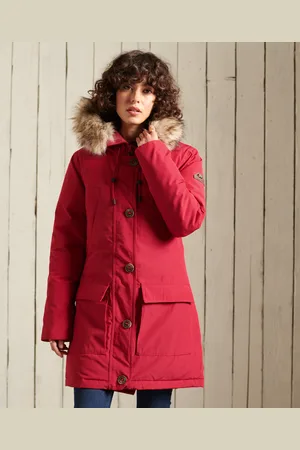 Superdry Gewatteerde parka voor dames Rookie