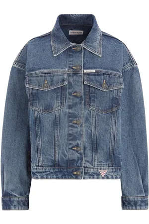 Guess Damesjas van oversized denim Trucker