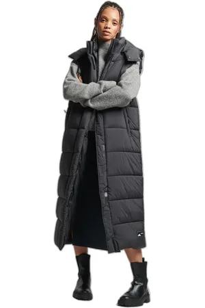 Superdry Damesjack met lange mouwen en capuchon Ripstop