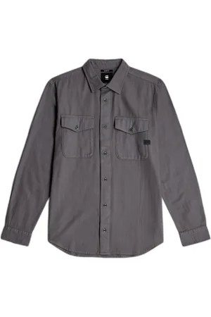 G-Star Shirt met lange mouwen Marine Slim