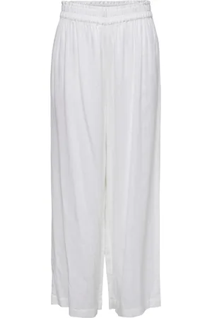 ONLY Damesbroek met hoge taille in linnenmix Tokyo