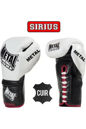 Metal Boxe Lederen bokshandschoenen met veters pro sirius