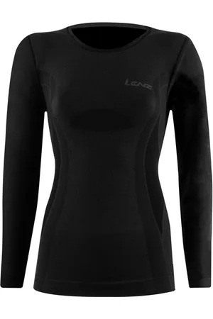 Lenz Dameshemd met lange mouwen en ronde hals Merino 6.0