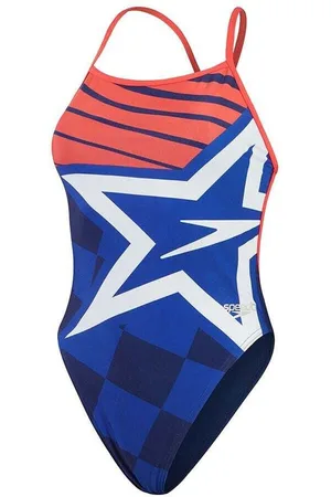 Speedo Dames zwempak uit 1 stuk Placem Dig Vback