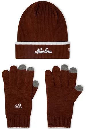New Era Rode E-Touch Muts & Handschoenen