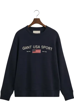 GANT Sweater met ronde hals Graphic