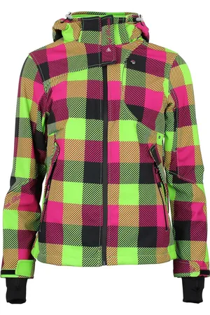 Peak Mountain Vrouwen softshell jacket met print Aveny