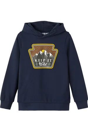 NAME IT Sweater met capuchon voor kinderen Moppe