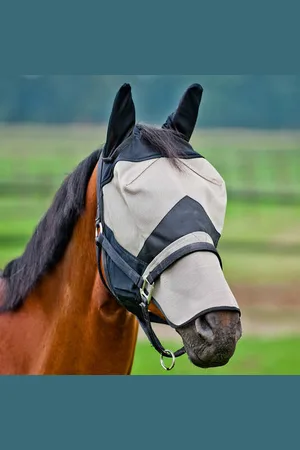 Horze Paardenmuts met vliegenbescherming