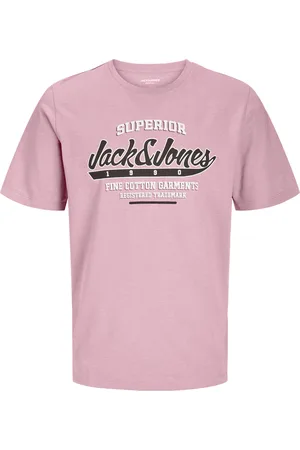 JACK & JONES T-shirt met ronde hals Logo