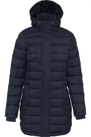 Kariban Lichte dames parka met capuchon