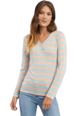 Ragwear Dames-T-shirt met lange mouwen Pinkki