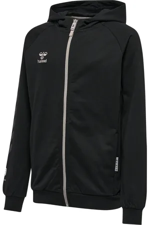 Hummel Katoenen zip-up hoodie voor kinderen Move Grid