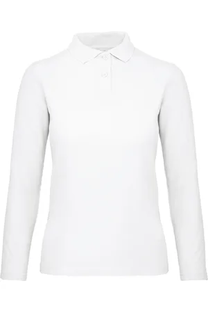 B and C Damespolo met lange mouwen ID.001