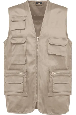 WK. Designed To Work Multi-pocket gevoerd polykatoenen gilet