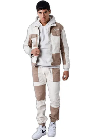 Project X Paris Jeans tweekleurige elastische jukstijl