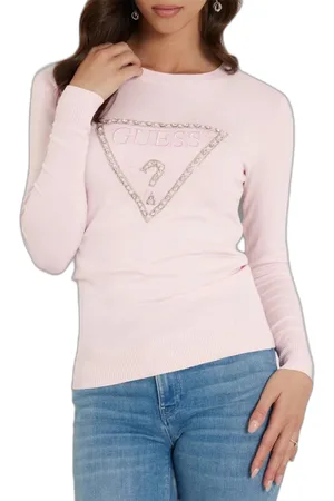 Guess Dames sweatshirt met lange mouwen Ivory