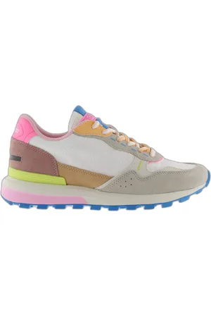 victoria Nylon en nubuck sneakers dames Luna