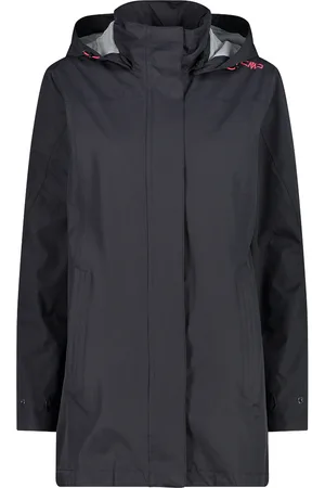 CMP Dames waterdichte h hoodie met drukknoopjes