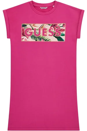Guess T-shirtjurk voor babymeisjes Stretch Terry