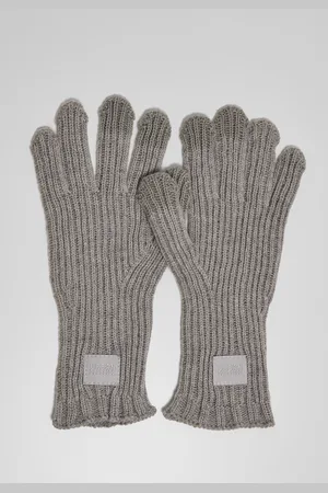 Urban classics Handschoenen knitted wool mix smart