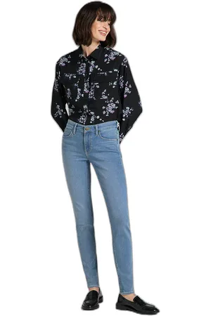 Lee Damesjeans Scarlett in Grey Liv