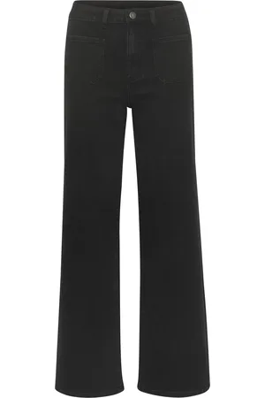 Kaffe Damesjeans met wijde pijpen Karla HW
