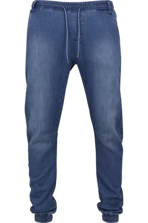 Urban classics Urban Classic gebreide denim trainingsbroekbroek