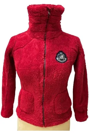 Peak Mountain Fleecejack voor meisjes coral sherpaGasana