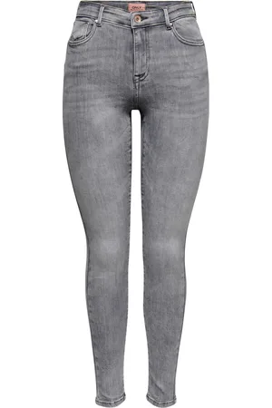 ONLY Damesjeans met middenuitsnijding Onlpower azg937